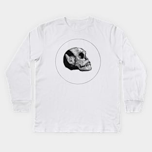 Cat & Skull Kids Long Sleeve T-Shirt